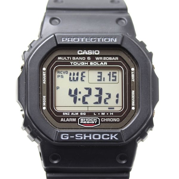 CASIO カシオ G-SHOCK ジーショック 腕時計 ソーラー GW-5000U-1JF メンズ 中古 古恵良質店メルカリSHOP メルカリ