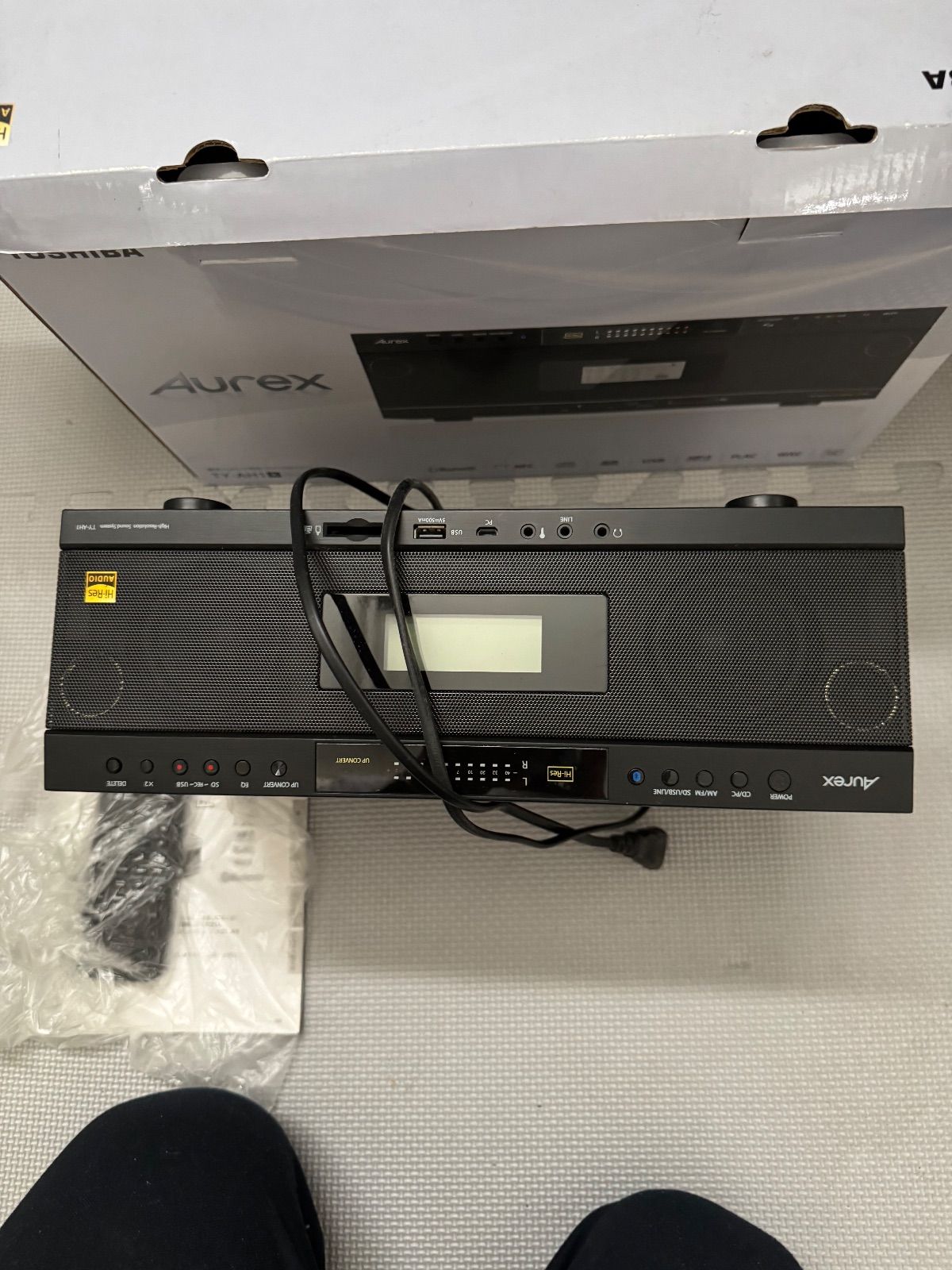 TOSHIBA 東芝 Aurex TY-AH1 ハイレゾ Bluetooth 【公式通販】