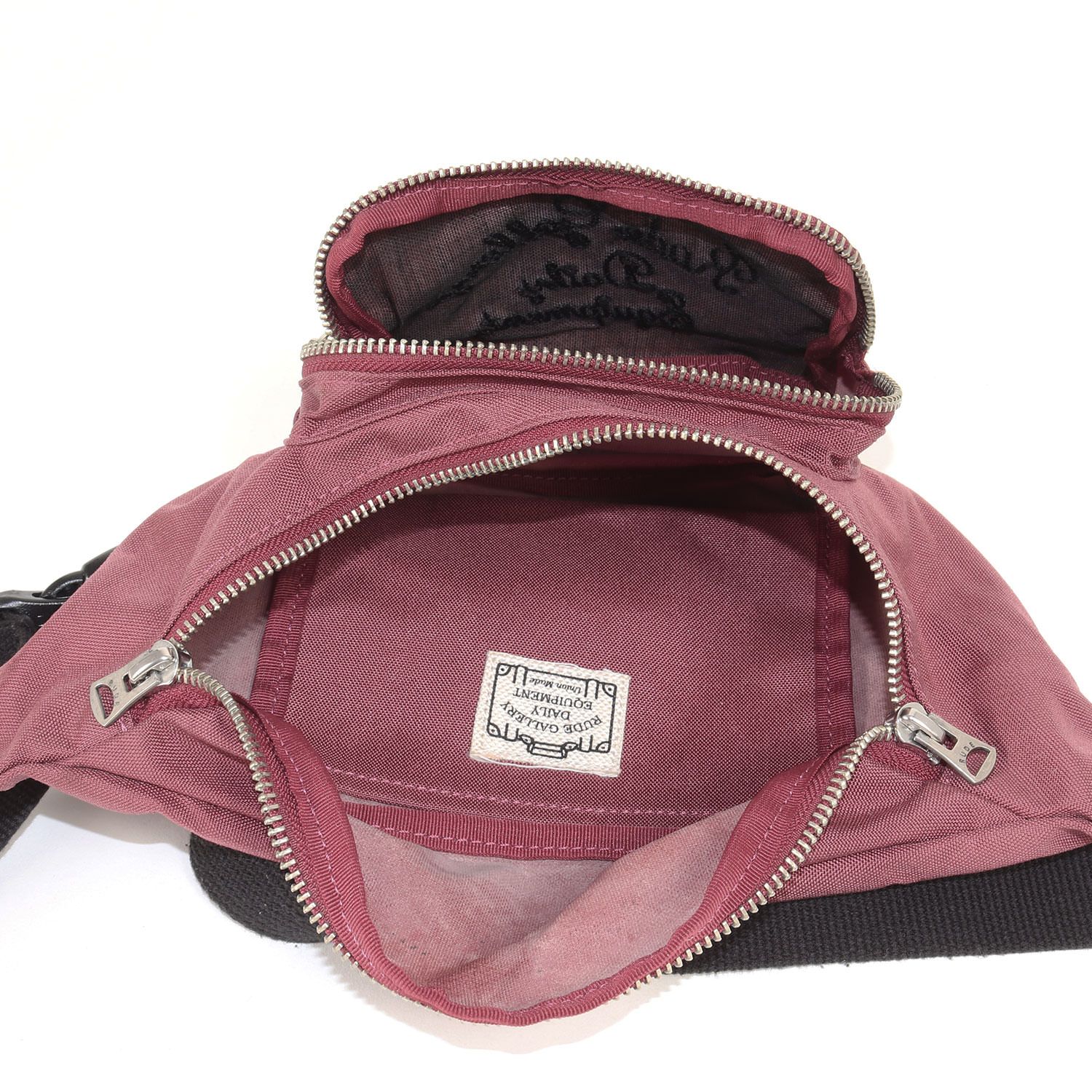 RUDE GALLERY ルードギャラリー バッグ / チェーン刺繍 ロゴ ミニ  