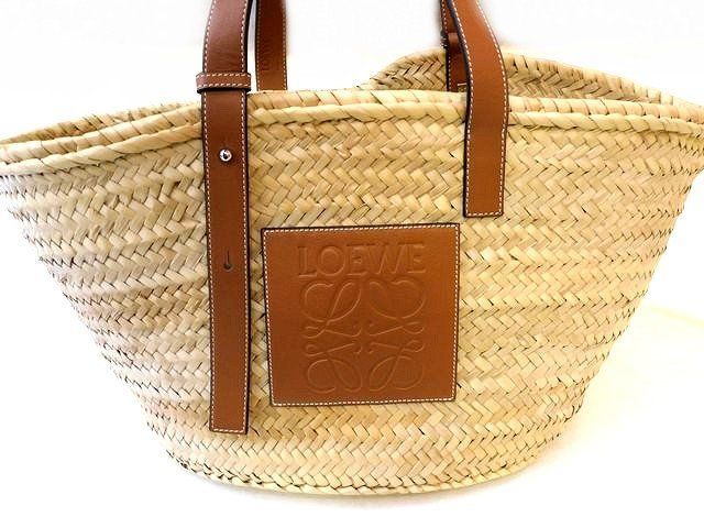 LOEWE ロエベ かごバッグ ミディアム 限定生産【LOEWE】フォント トート ミディアム（ラフィア)☆4色