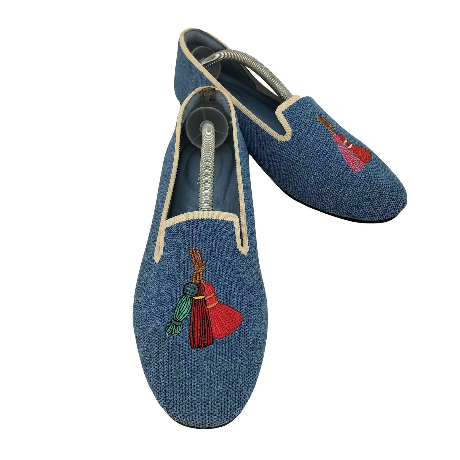 VIVAIA ラウンドトゥ刺繍ローファーAUDREY　39/5 25.0　未使用 Audrey] ラウンドトゥ アニマル刺繍 ローファー – VIVAIA JAPAN