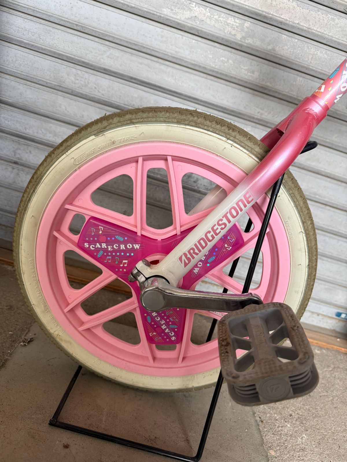 中古】【BRIDGESTONE】ブリヂストン 一輪車 スケアクロウ 14インチ