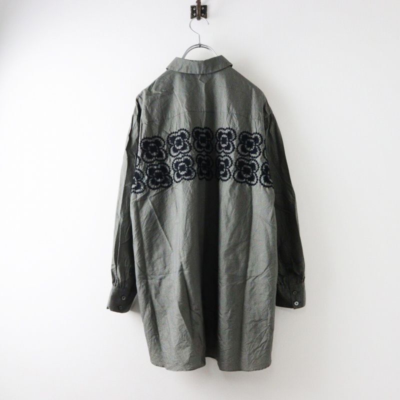 2024AW ミナペルホネン mina perhonen blumen 刺繍入 コットン
