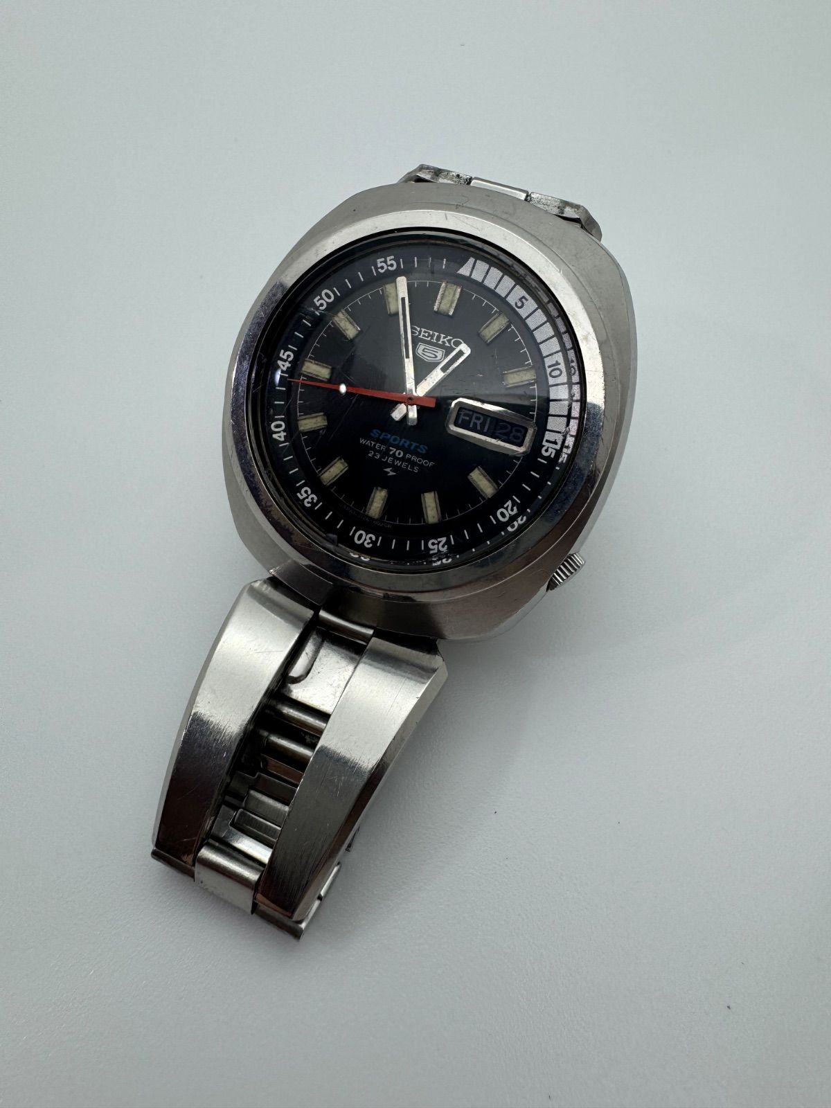 セイコー 5スポーツ 5126-6010 稼働品