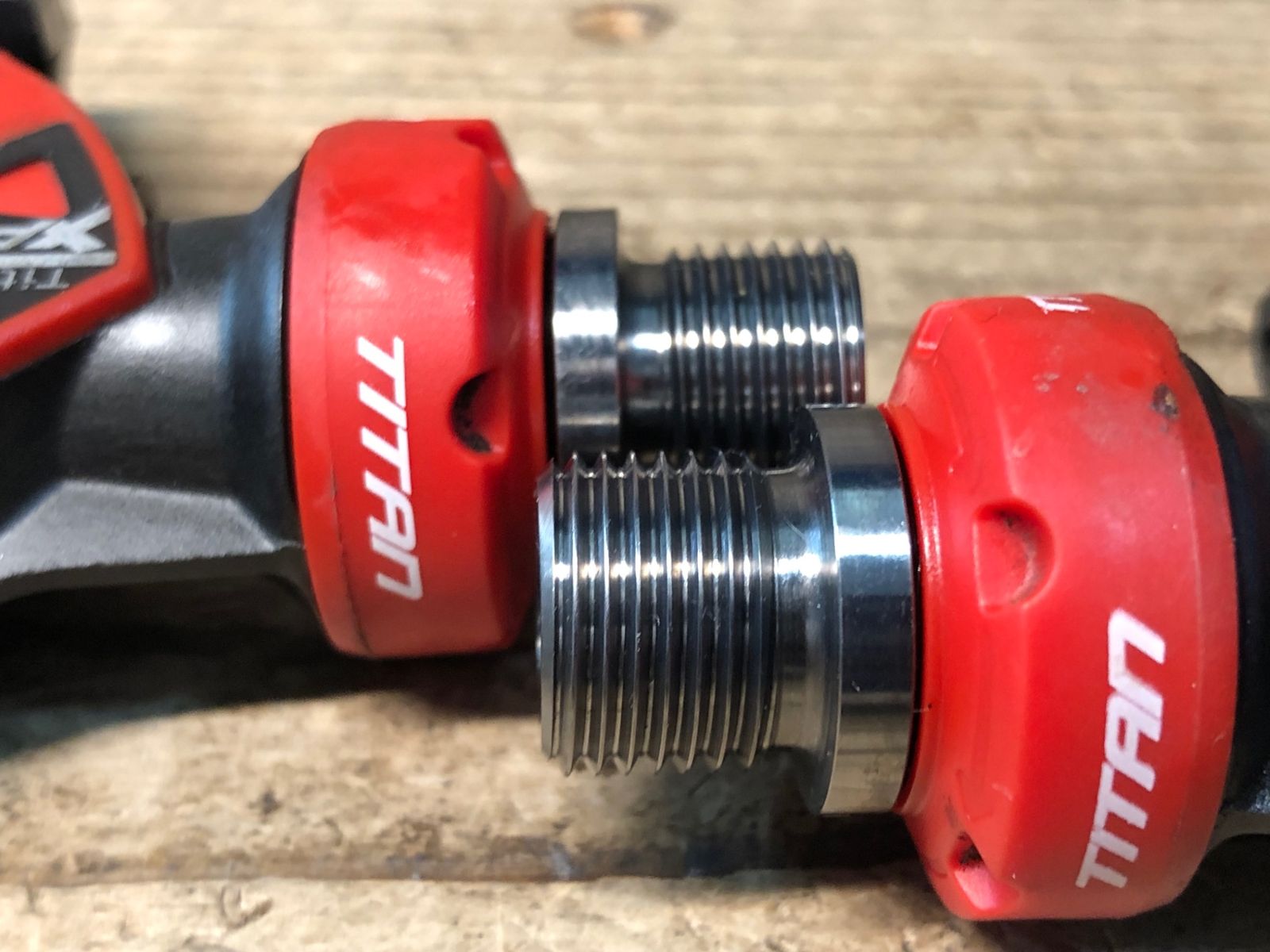 JE055 タイム TIME エクスプレッソ XPRESSO12 ビンディングペダル チタンシャフト