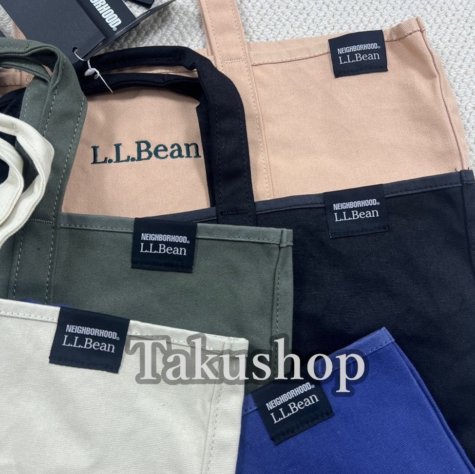 NEIGHBORHOOD NH X L.L.BEAN .GROCERY TOTE グロッサリートート [ 241PXLBN-CG01 ]