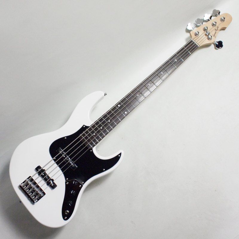 GrassRoots G-AMAZE-5-DX Snow White 5弦エレキベース〈グラス