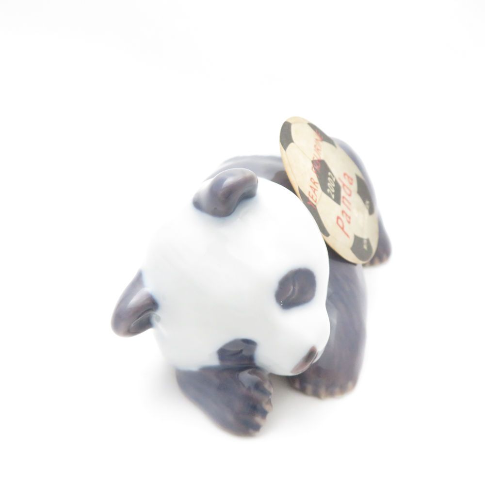 美品 ROYAL COPENHAGEN ロイヤルコペンハーゲン パンダ 665 フィギュ