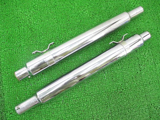 モーターステージ製ハーレーツーリング サイレンサーマフラー 左右