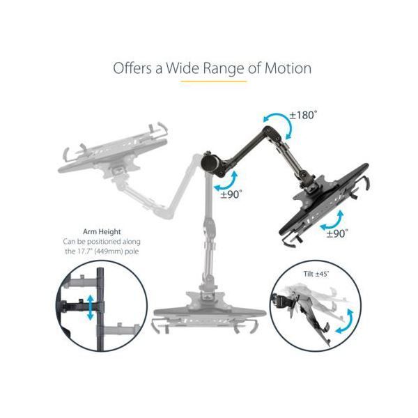 VESA対応A2-LAPTOP-DESK-MOUNT