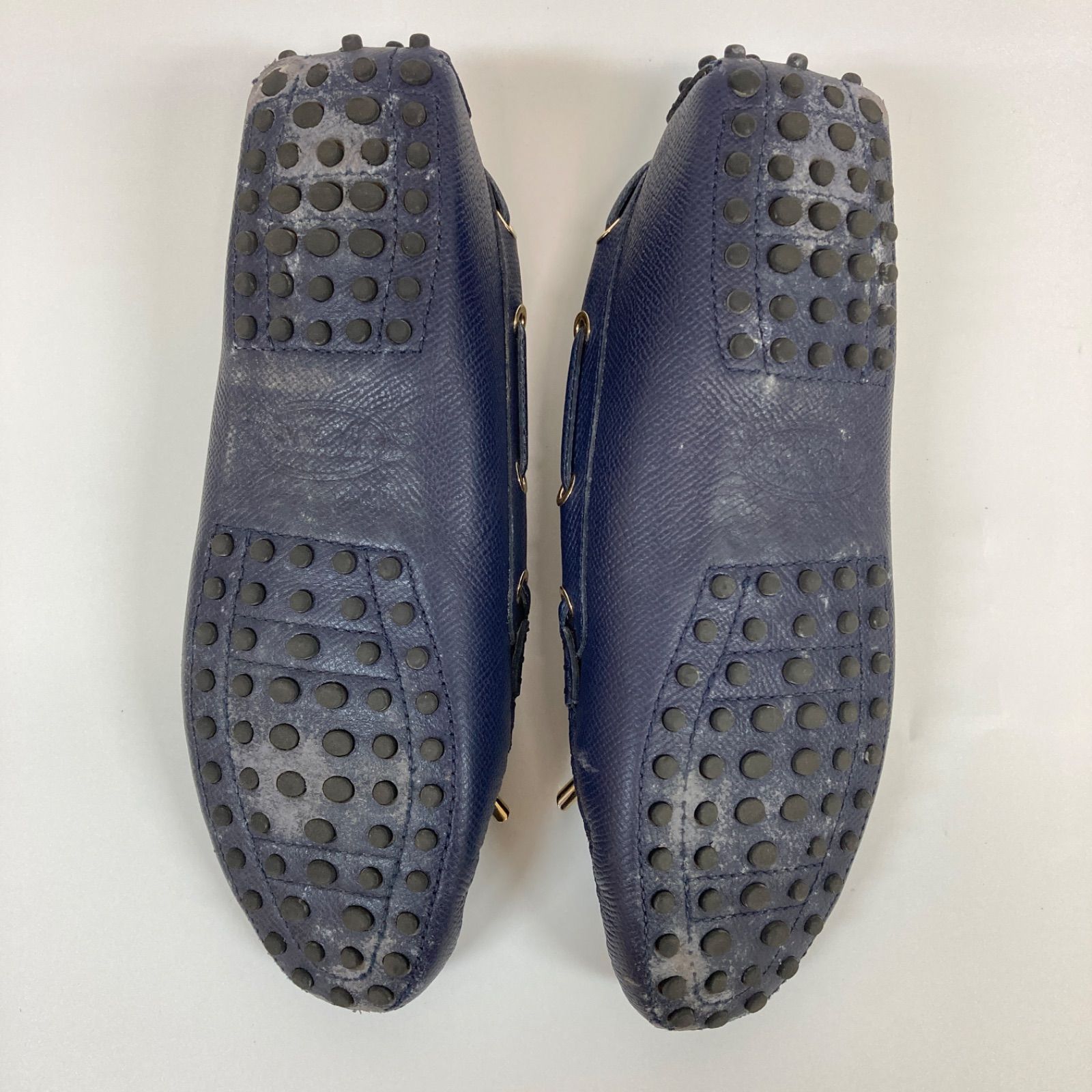 TOD'S トッズ ドライビングシューズ モカシン ネイビー