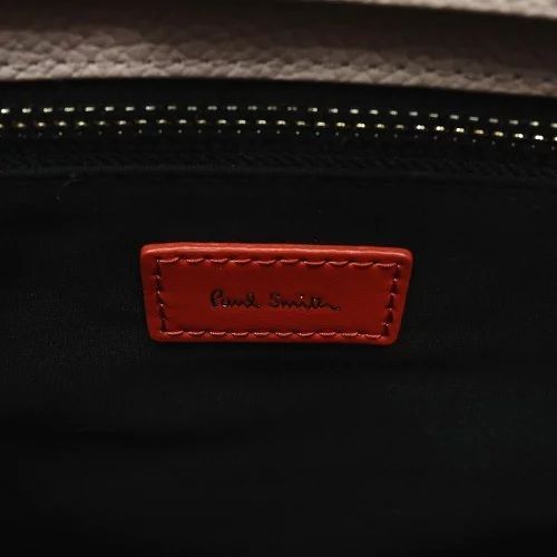 未使用品 Paul Smith レザートートバッグ ライトピンク グレイニー 