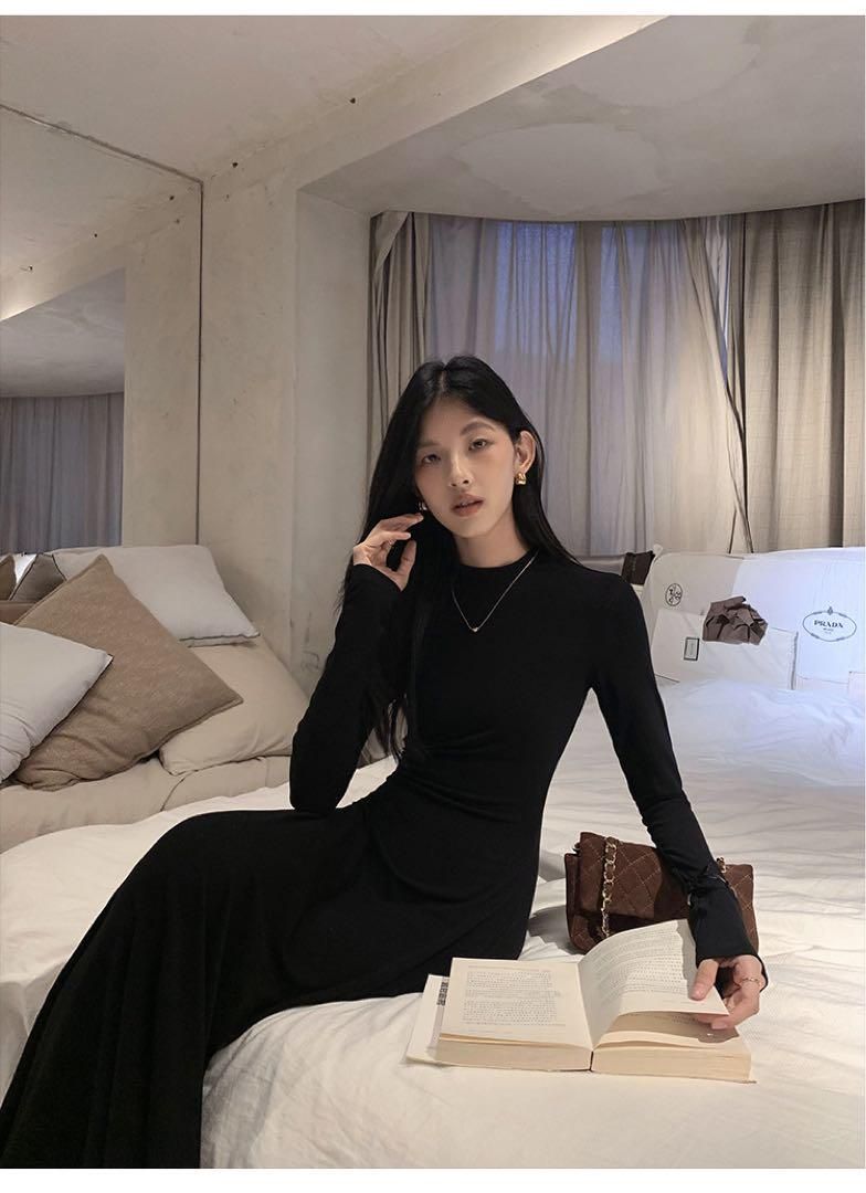 春のお出かけに 上品セクシーワンピース