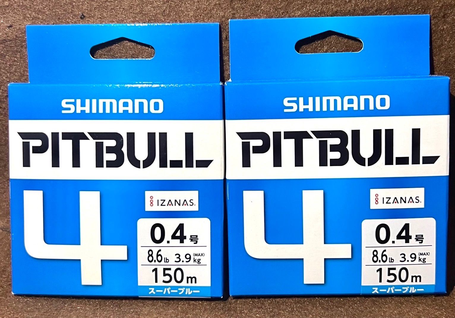 SHIMANO ピットブル 0.4号 - 釣り仕掛け・仕掛け用品