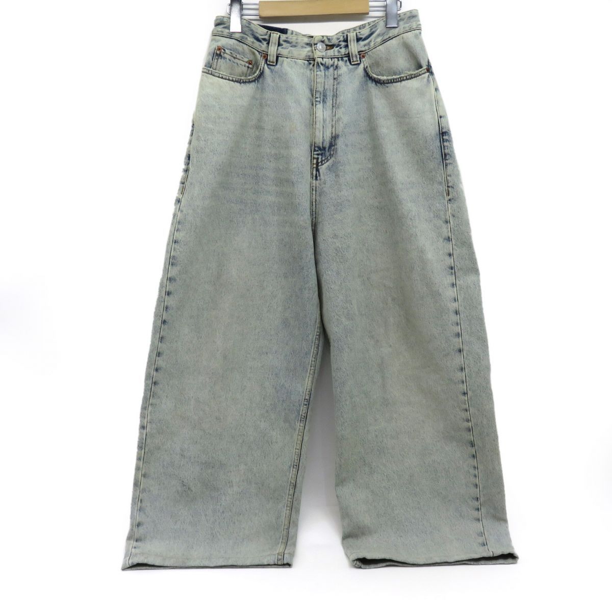 BALENCIAGA バレンシアガ 22AW プルアップワイドバギーデニム