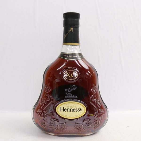 ヘネシー HENNESSY XO 黒キャップ 700ml クリアボトル ヘネシー XO 黒キャップ クリアボトル 700ml
