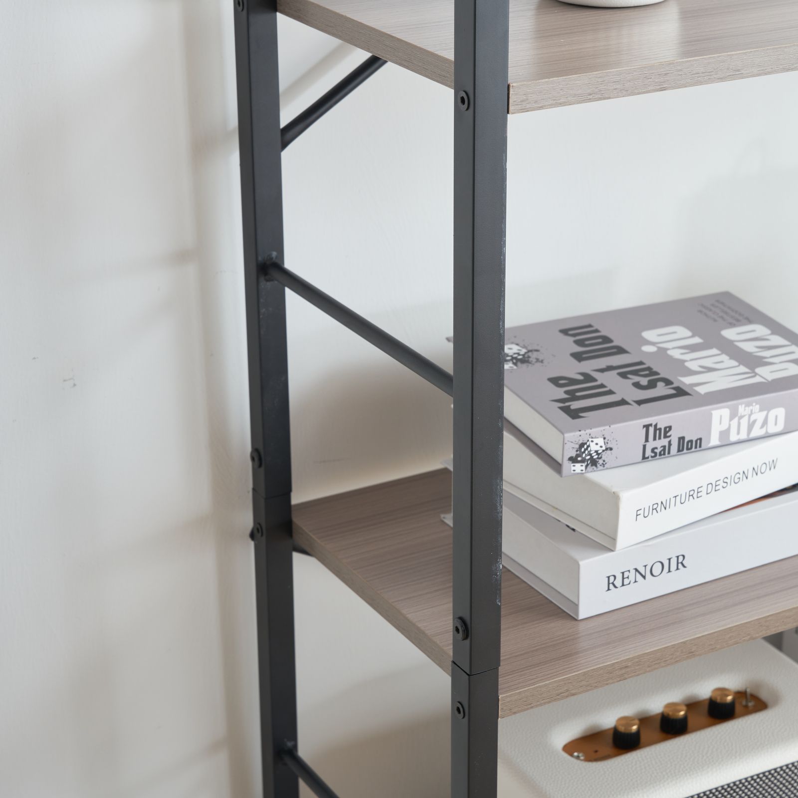 ウッドグレー】収納棚 収納ラック 収納 ユニットシェルフ オープン