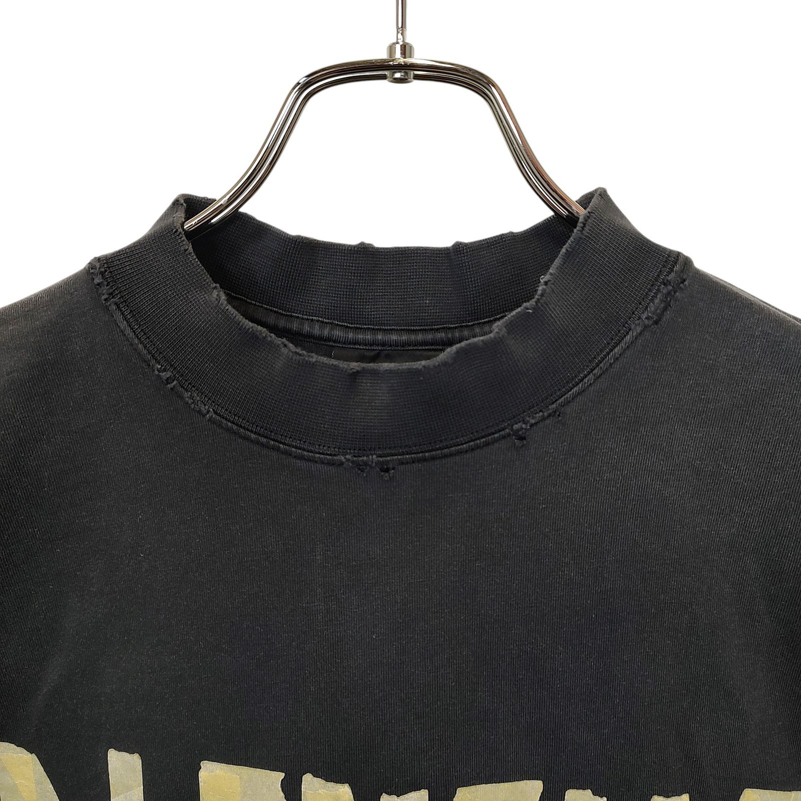 BALENCIAGA バレンシアガ 23SS Medium Fit T-Shirt ユーズド加工 