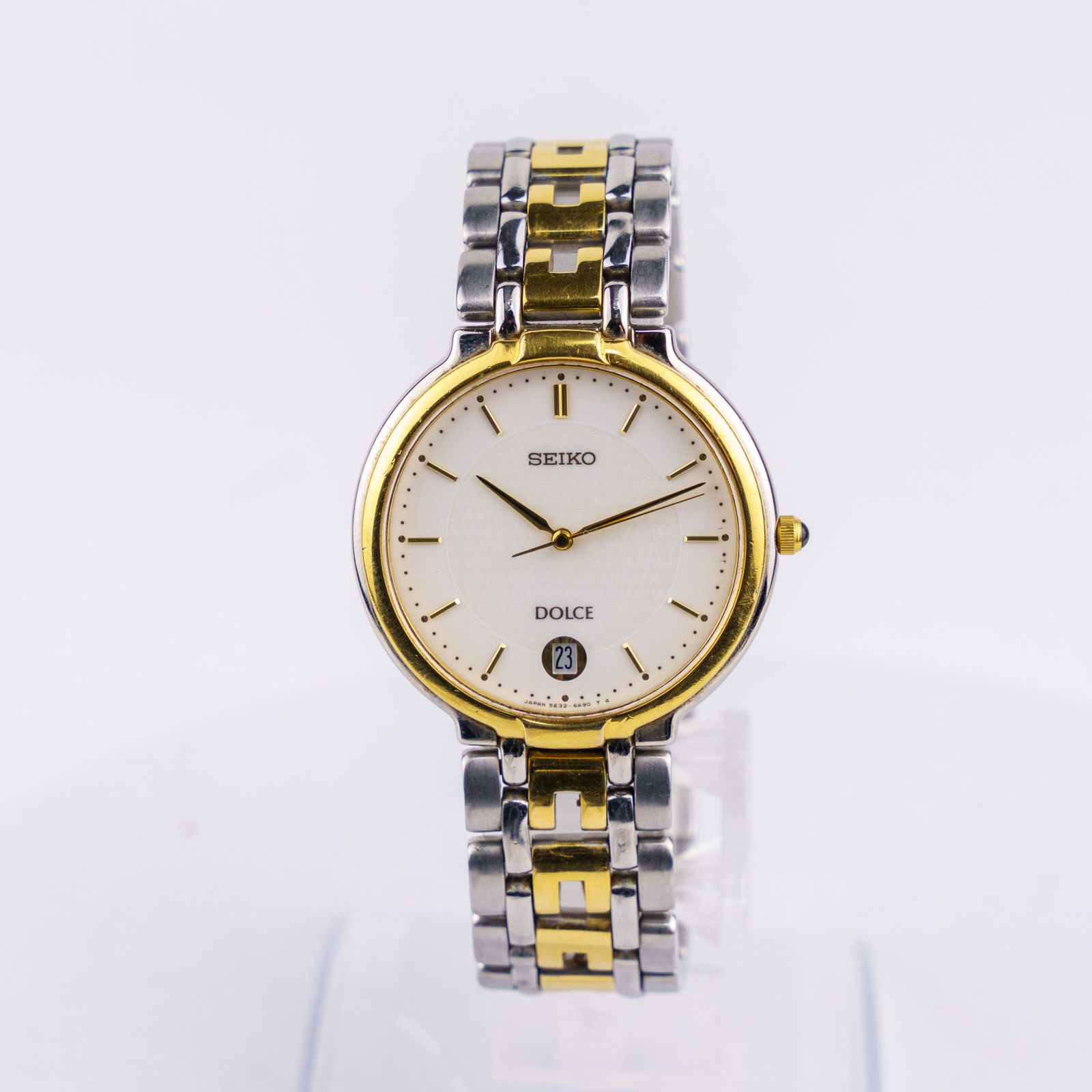 SEIKO Dolce 5E32-6A80 メンズ クォーツ 1990年代 1559