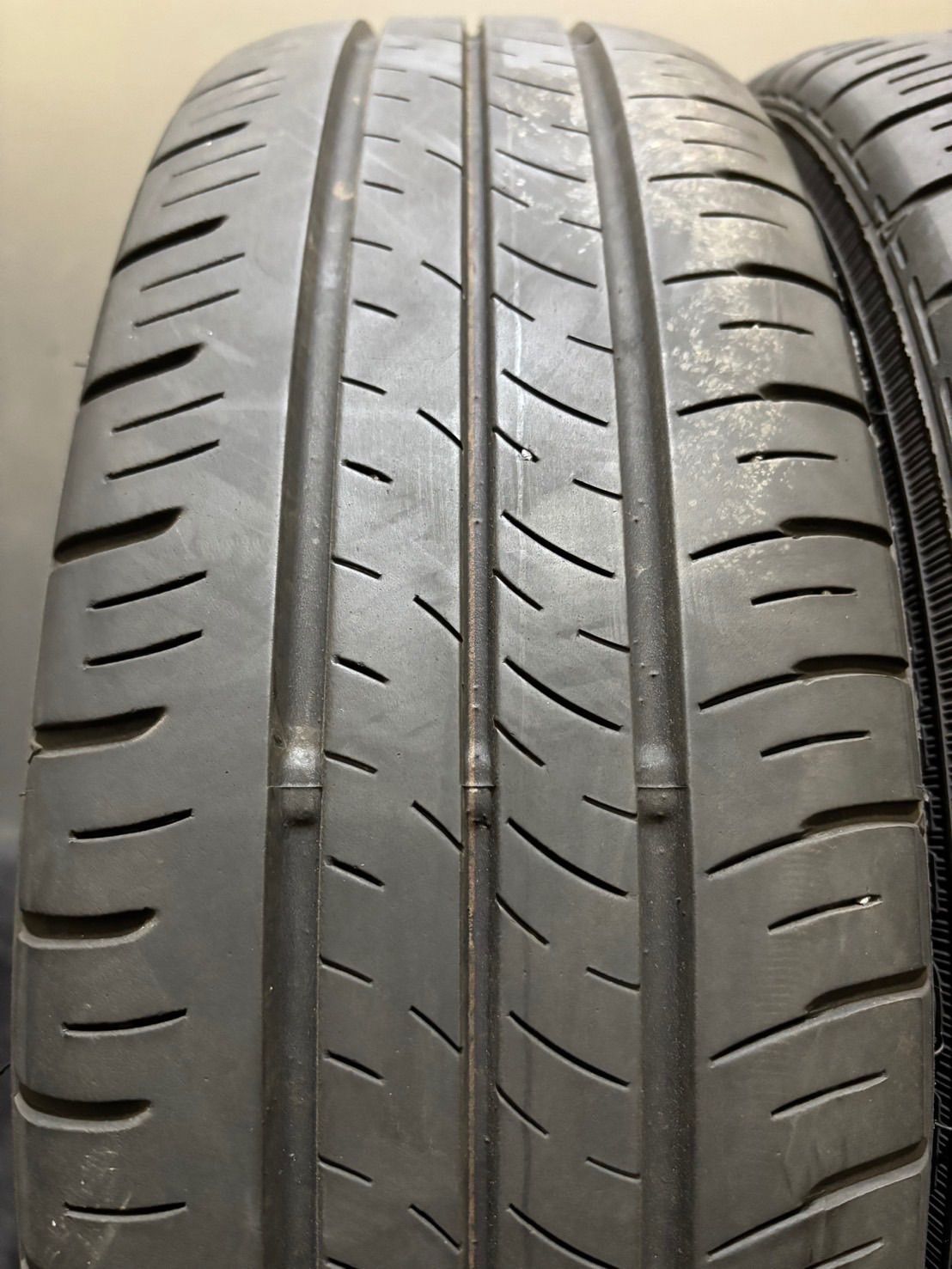 ハスラー純正 鉄15インチ 165/60R15 21年製 ダンロップEC300+ 新品 タイヤ交換 スズキ ハスラー ダンロップ(DUNLOP) ENASAVE EC204