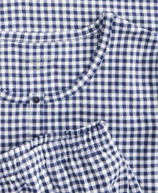 チャータークラブ レディース ナイトウェア アンダーウェア Women s 2-Pc. Printed Long-Sleeve Packaged Pajamas Set Printed Blue Gingham Check DECORATOM_COM_BR