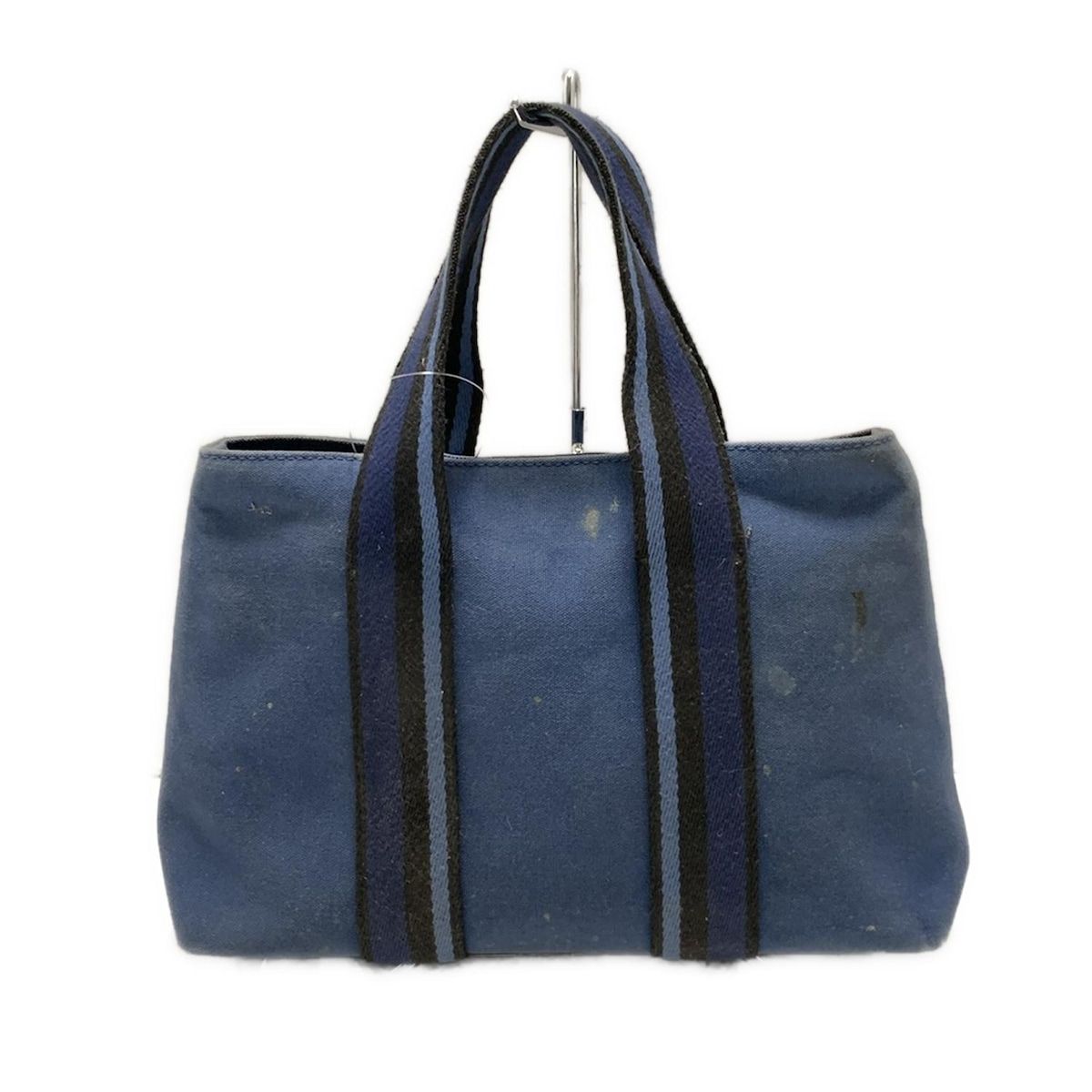 HERMES(エルメス) トートバッグ トロカホリゾンタルPM ネイビー
