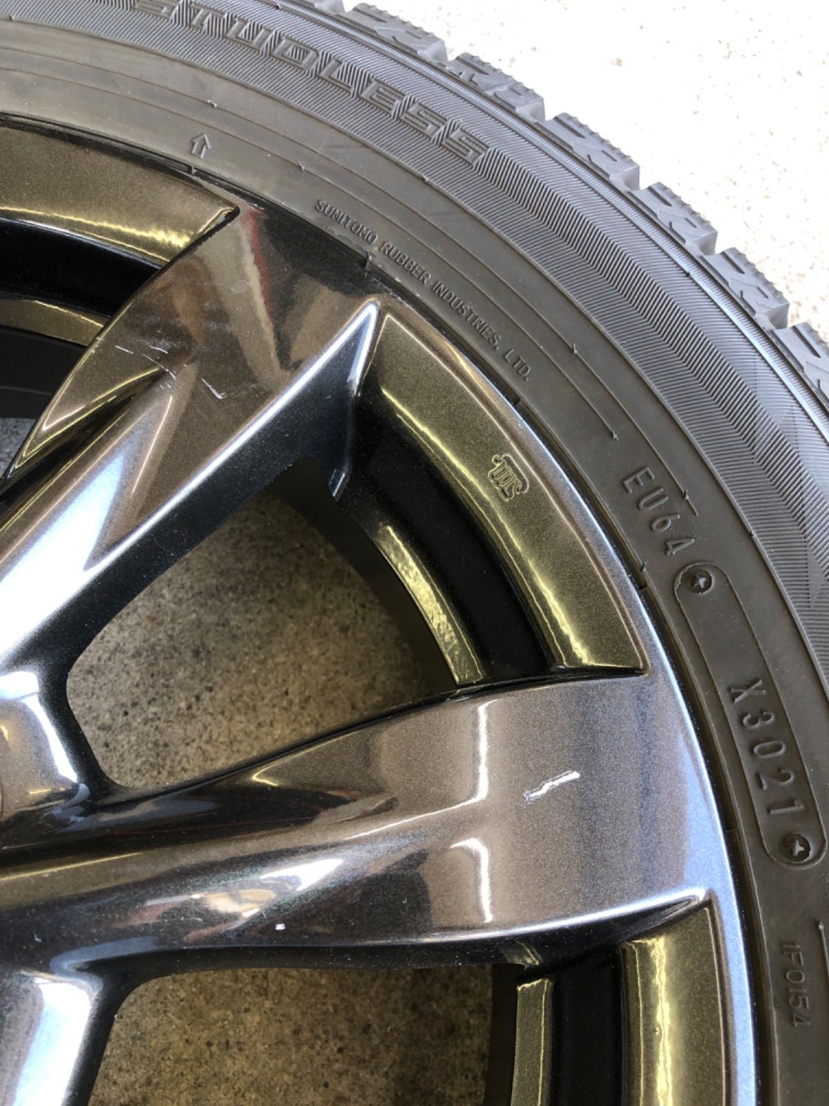 純正アルミホイール