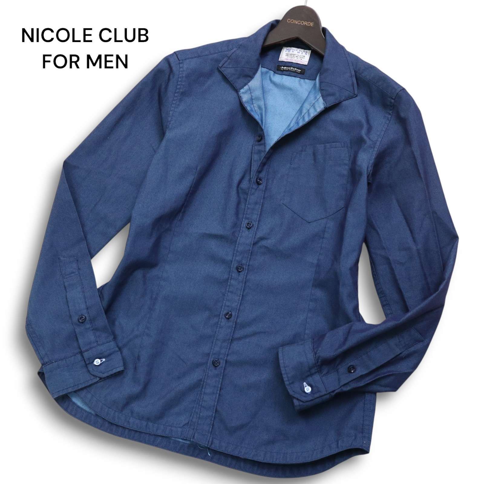 NICOLE CLUB FOR MEN ニコルクラブ フォーメン 日本製生地☆ 襟