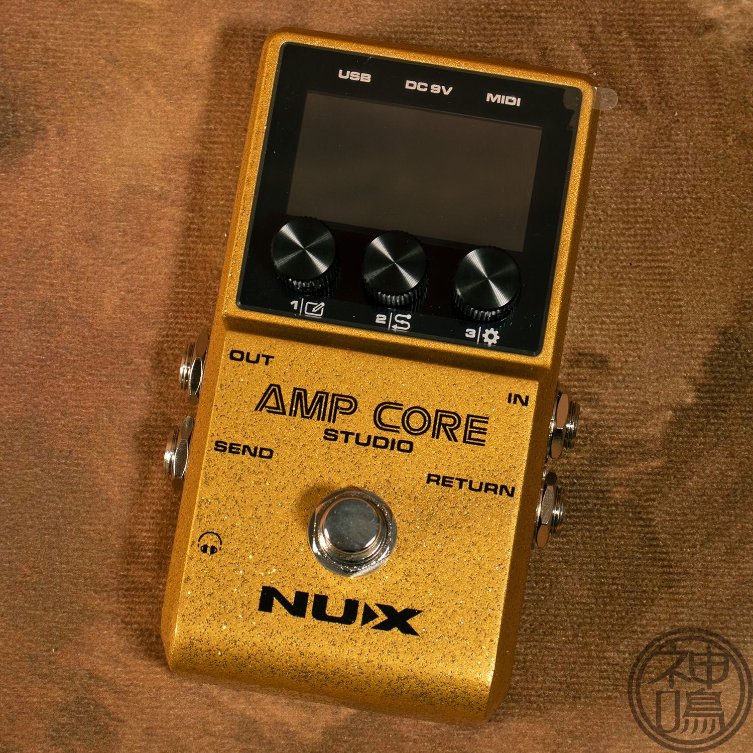 【NUX AMP CORE STUDIO 】美品！ NUX Amp Core Studio Amp Modeler & IR Guitar Effects Pedal