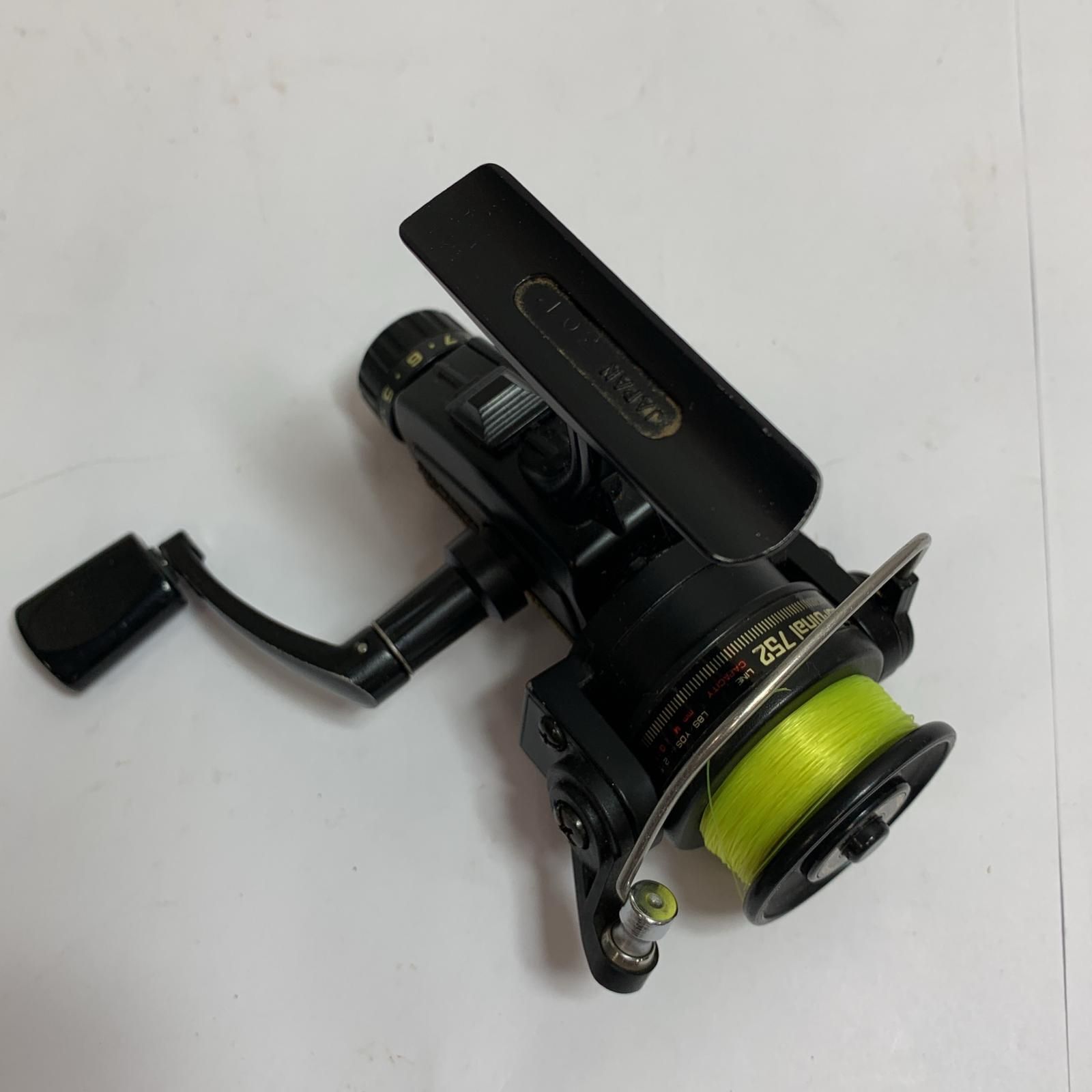 ★★ABU カーディナル752　スピニングリール　　取説、袋付　キズあり ABU カーディナル752 スピニングリール 取説、袋付 キズあり