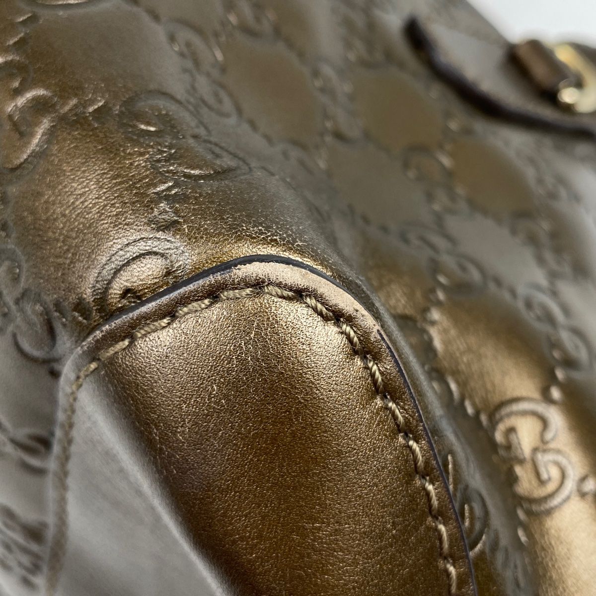 グッチ GUCCI グッチシマ ハンドバッグ シグネチャー GG柄 ハート