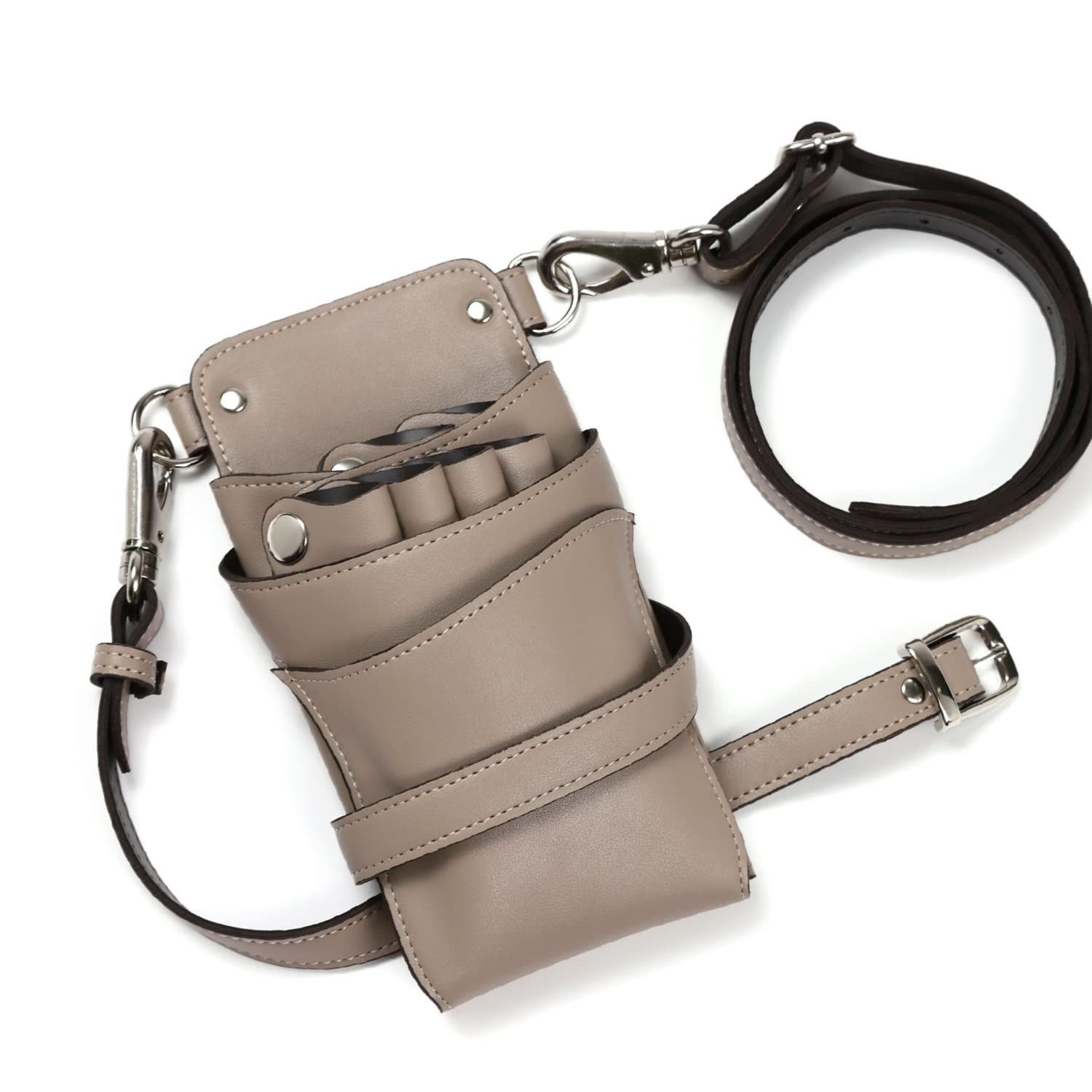 DEEDS 国内シザーケース専門メーカー シエーナ no.331 ヌーディグレージュ 4?6丁入 シザーケース 美容師トリマー