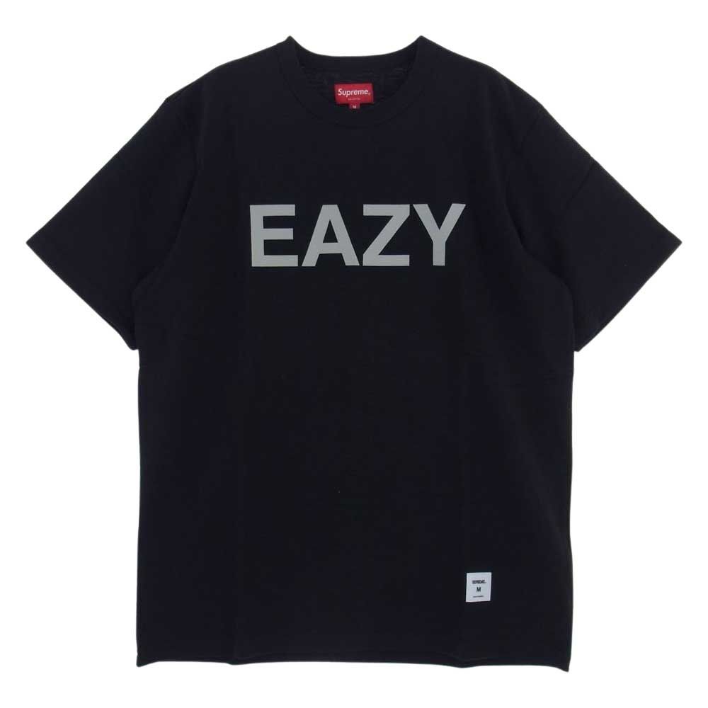 Supreme シュプリーム Ｔシャツ 20SS  EAZY S/S TOP ロゴ 半袖 Tシャツ ブラック系 M【中古】