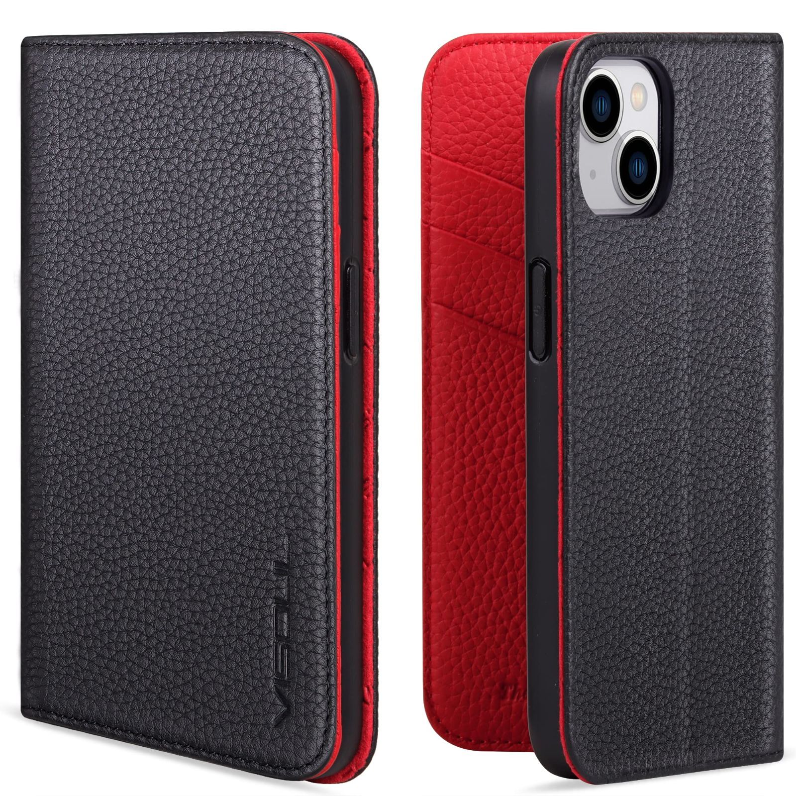 【人気商品】手帳型 アイフォン14 ケース 手帳型 ケース 本革 レザー スマホケース 14 カード収納 携帯ケース 全面保護 マグネット 横置きスタンド機能付き 柔軟なTPU素材 iPhone 落下防止 iPhone 