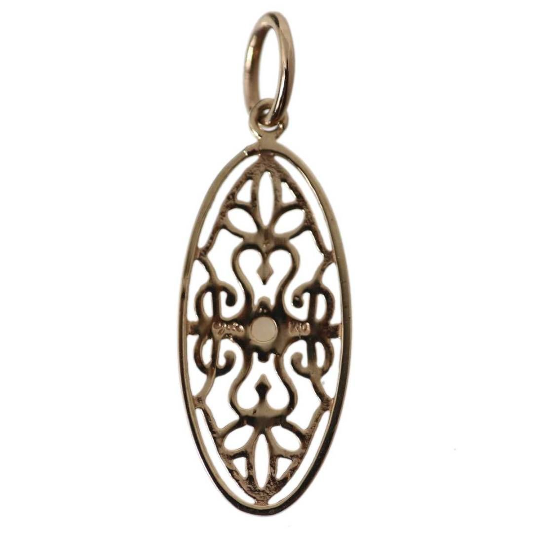 agete / アガット 西洋風デザイン オパール ペンダントトップ チャーム