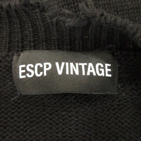 エスケイプ ヴィンテージ ESCP VINTAGE HARD DAMEGE BIG KNIT