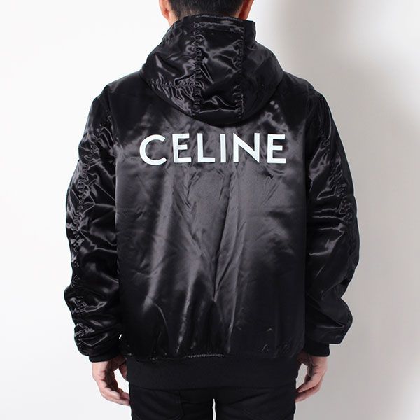 セリーヌ CELINE BOMBER CELINE ボンバージャケット【ブラック 