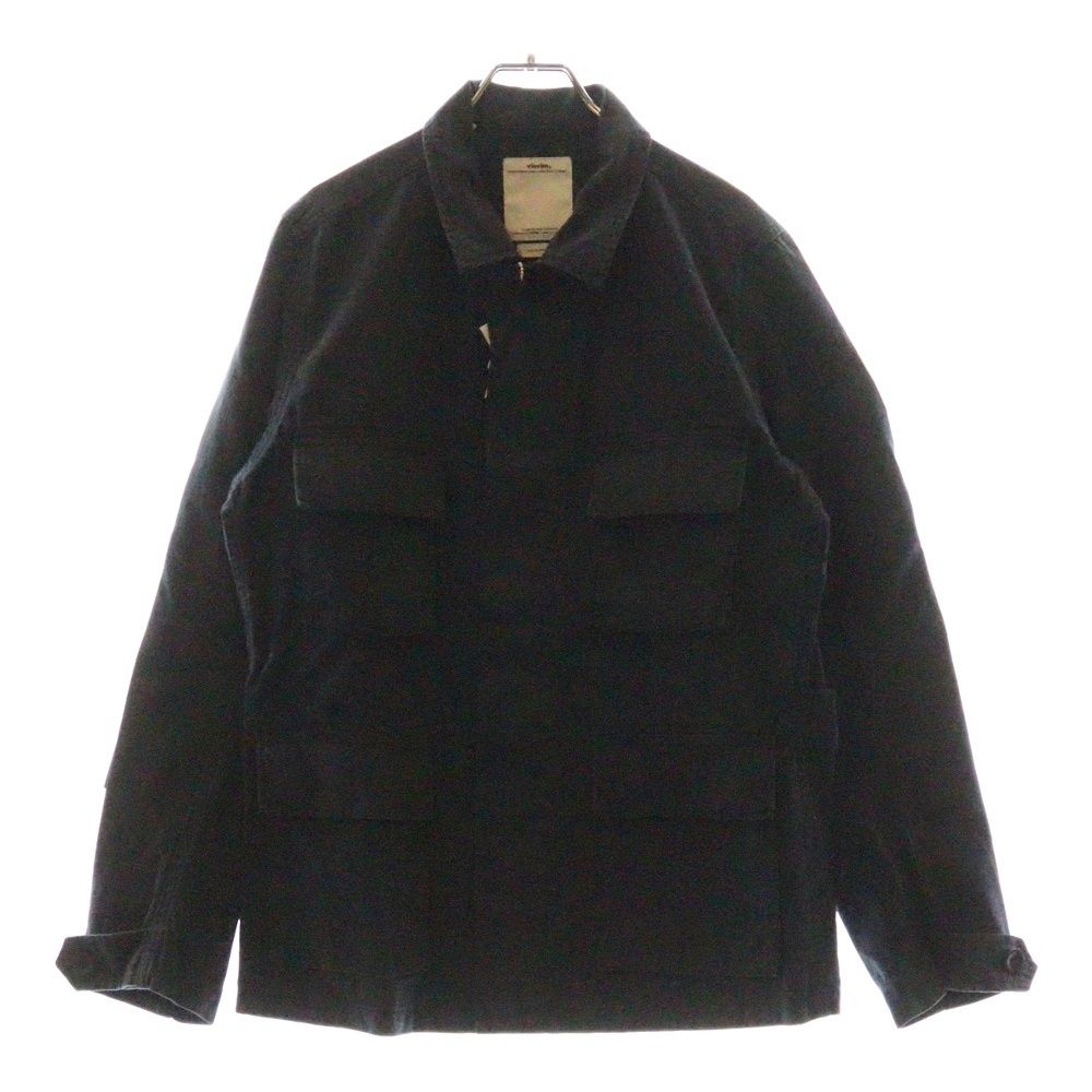 VISVIM ヴィスヴィム 12AW KILGORE JKT キルゴア ミリタリージャケット サファリジャケット ネイビー 0112205013025 VISVIM (ヴィスヴィム) 12AW KILGORE JKT キルゴア ミリタリー