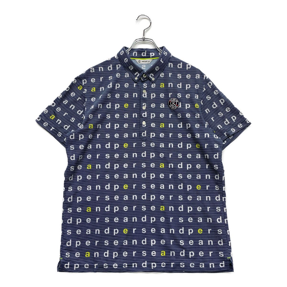 and per se ネイビー ポロシャツ and per se ネイビー ポロシャツ