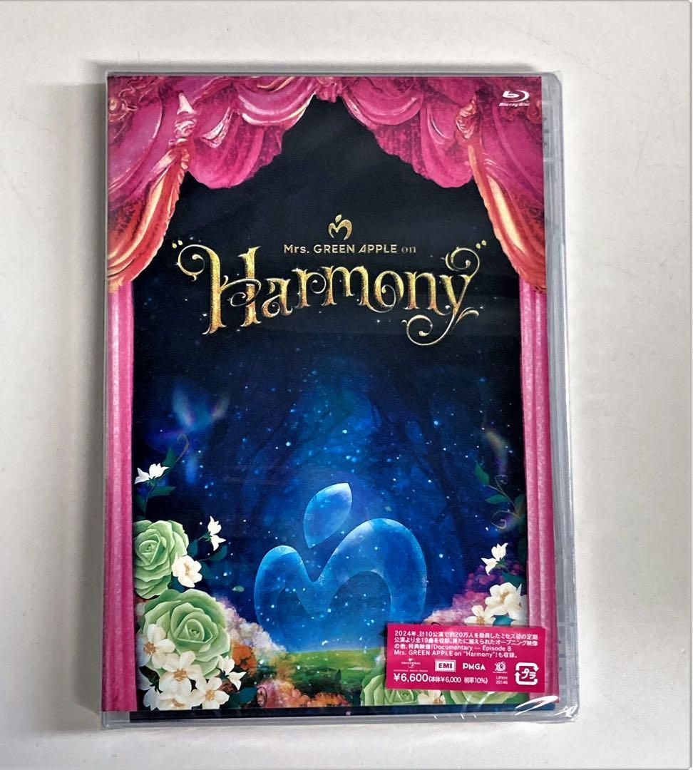 Mrs. GREEN APPLE Harmony Blu-ray 通常盤新品未開封 - メルカリ