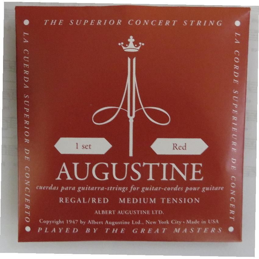AUGUSTINE オーガスチン クラシックギター弦 リーガル レッドセット REGAL/RED SET - メルカリ