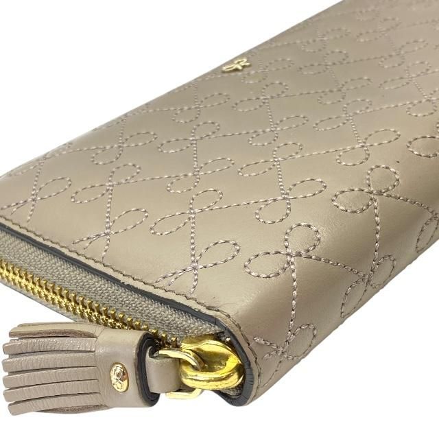 ANYA HINDMARCH アニヤハインドマーチ 財布 長財布 ラウンド