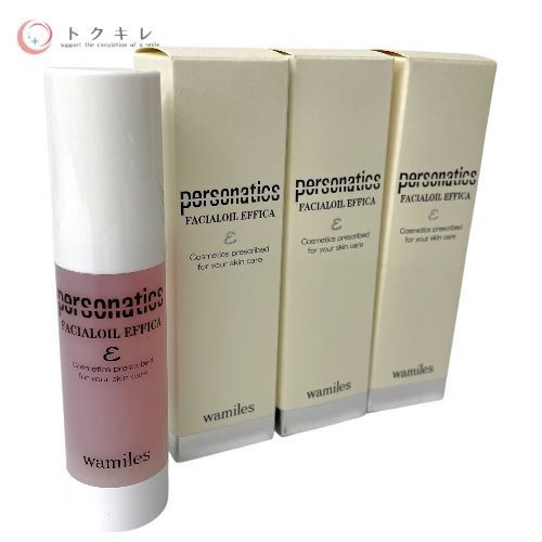 トクキレ wamiles ワミレス フェイシャルオイルエフィカ ε 化粧用オイル 25ml 3点セット