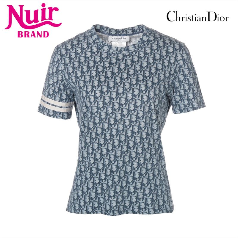 Christian Dior 38サイズ トロッター モノグラム カットソー M Christian Dior 38サイズ トロッター モノグラム カットソー