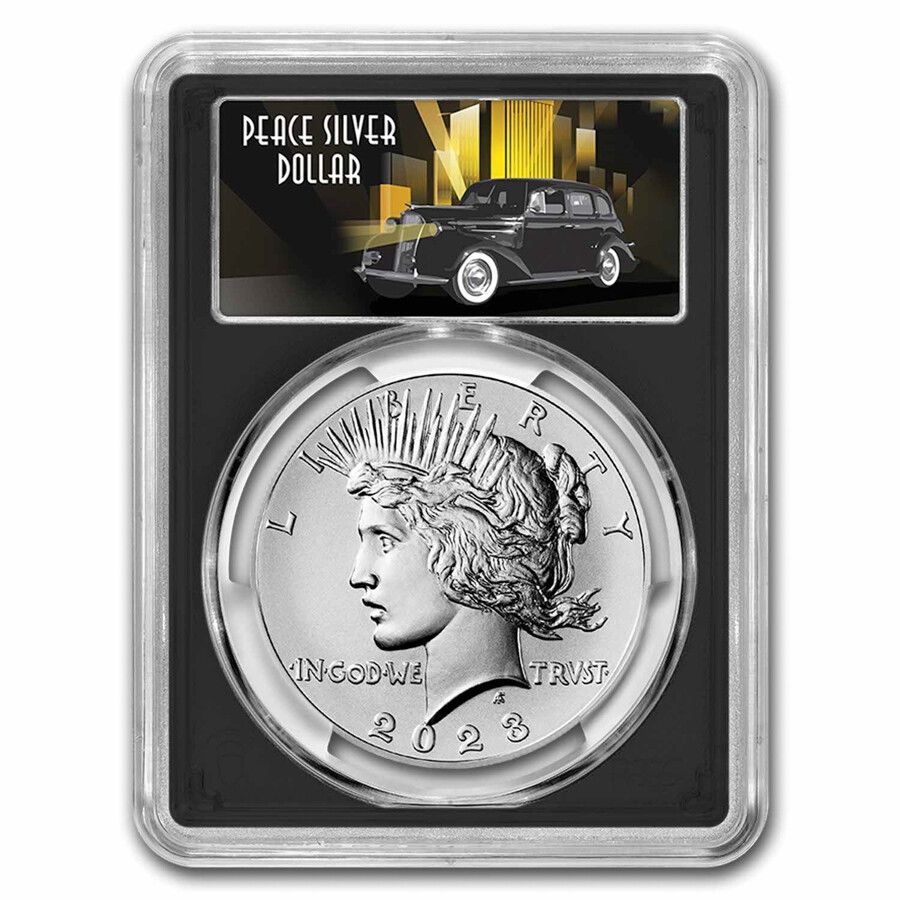2025 Silver Peace Dollar MS-70 PCGS Advanced Release Black
