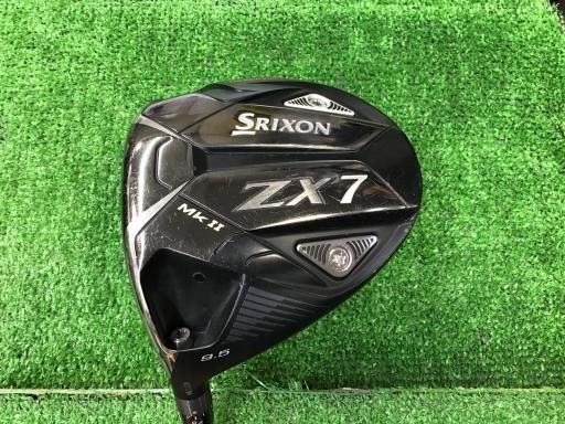 中古】 ダンロップ SRIXON ZX7 Mk II 9.5° レフティ ドライバー DR  