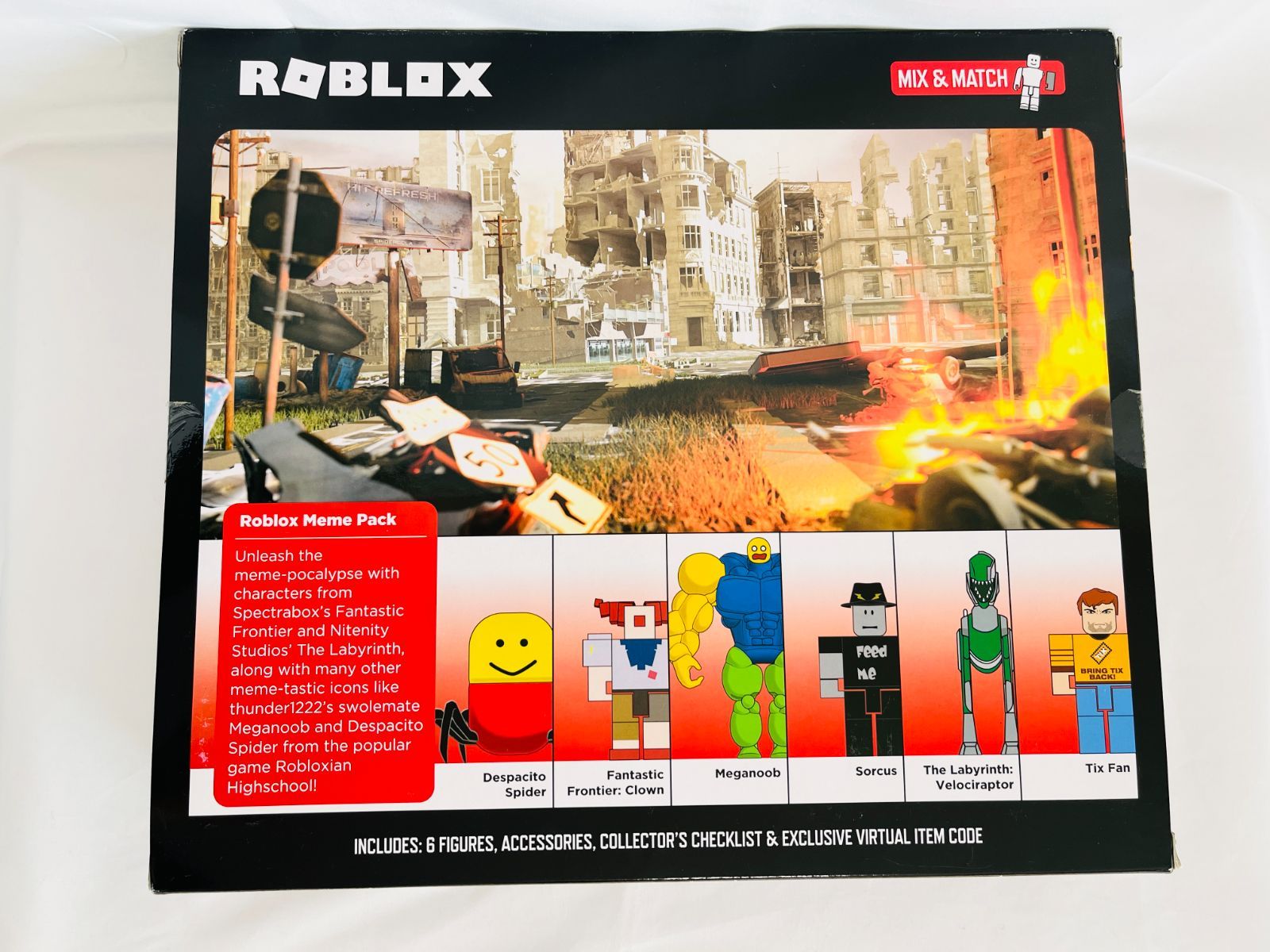 新品未開封】ロブロックス フィギュア Roblox Meme Pack ミームパック 26ピース - メルカリ