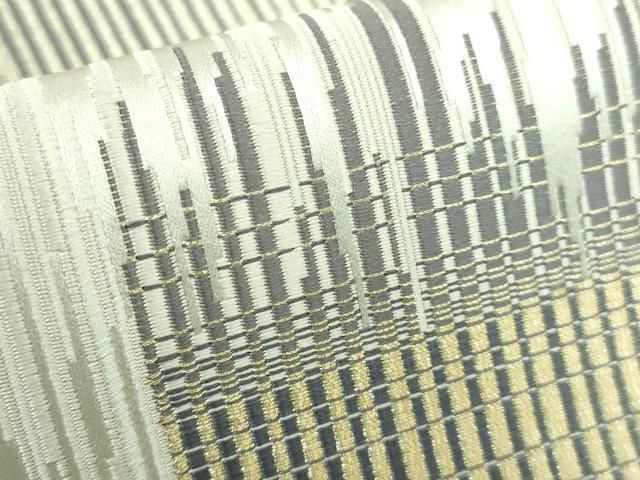 平和屋本店■極上　西陣の名門　加納幸謹製　六通柄袋帯　金銀糸　逸品　DZAA5443kh5 平和屋本店□極上 西陣の名門 加納幸謹製 六通柄袋帯 金銀糸 逸品