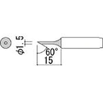 白光 こて先1・5C面のみ 900MT1.5CF 2mvetro 非常に良い】白光 こて先1・5C面のみ 900MT1.5CF 2mvetro 【公式通販】
