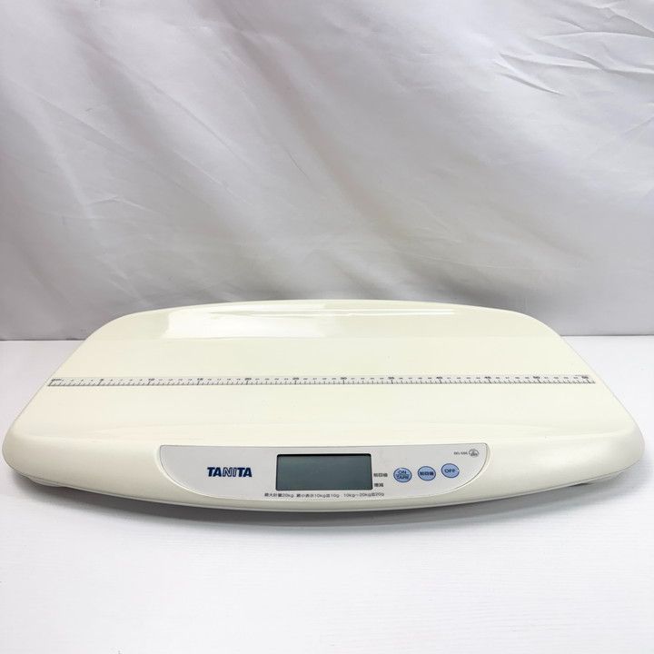 タニタ 体重計 デジタルベビースケール ホワイト BD-586-WH Amazon | タニタ 体重計 デジタルベビースケール ホワイト BD